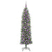 Copac Artificial Slăb de Crăciun cu 300 LED Verde și alb 180 cm - WALTI WALTI