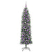 Copac Artificial Slăb de Crăciun cu 300 LED Verde și alb 180 cm - WALTI WALTI