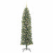 Copac Artificial Slăb de Crăciun Verde și alb 210 cm - WALTI WALTI