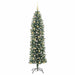 Copac Artificial Slăb de Crăciun Verde și alb 210 cm - WALTI WALTI