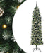 Copac Artificial Slăb de Crăciun cu 300 LED Verde și alb 240 cm - WALTI WALTI