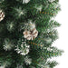Copac Artificial Slăb de Crăciun cu 300 LED Verde și alb 240 cm - WALTI WALTI