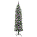 Copac Artificial Slăb de Crăciun cu 300 LED Verde și alb 240 cm - WALTI WALTI
