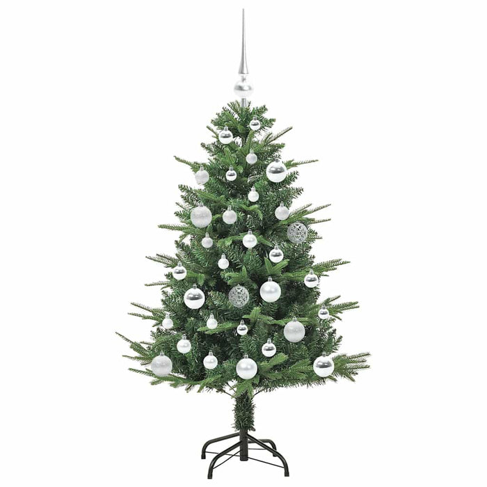 Brad de Crăciun artificial pre-iluminat cu set de bile Verde - WALTI WALTI