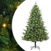 Pom de Crăciun artificial pre-iluminat Verde 180 cm PVC și PE - WALTI WALTI