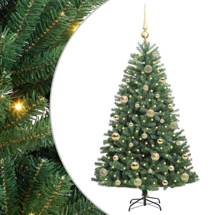 Brad de Crăciun artificial cu ramuri articulare Verde 120 cm - WALTI WALTI