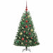 Brad de Crăciun artificial cu ramuri articulare Verde 120 cm - WALTI WALTI