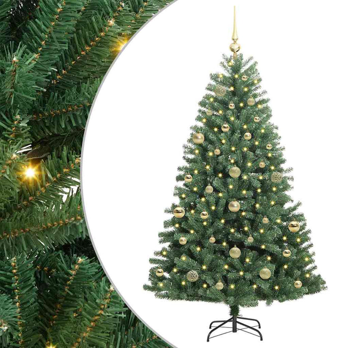 Brad de Crăciun artificial cu ramuri articulare Verde 150 cm - WALTI WALTI