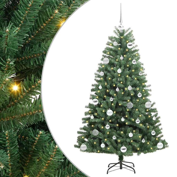 Brad de Crăciun artificial cu ramuri articulare Verde 150 cm - WALTI WALTI