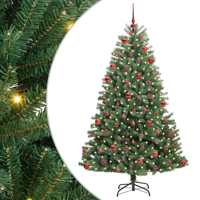 Brad de Crăciun artificial cu ramuri articulare Verde 180 cm WALTI