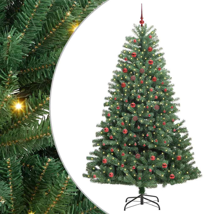 Brad de Crăciun artificial cu ramuri articulare Verde 210 cm - WALTI WALTI