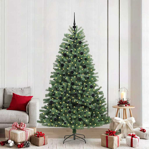 Brad de Crăciun artificial cu ramuri articulare Verde 210 cm - WALTI WALTI