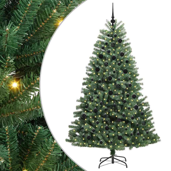 Brad de Crăciun artificial cu ramuri articulare Verde 210 cm - WALTI WALTI
