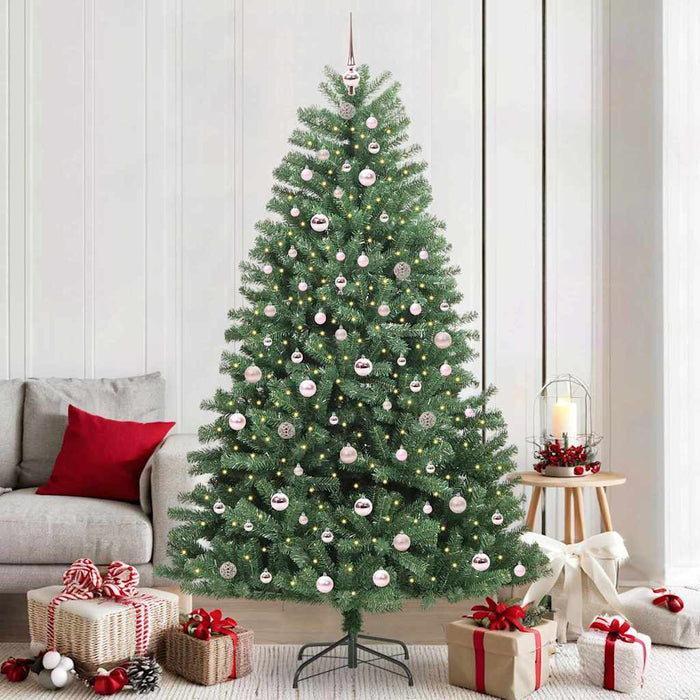 Brad de Crăciun artificial cu ramuri articulare Verde 210 cm - WALTI WALTI