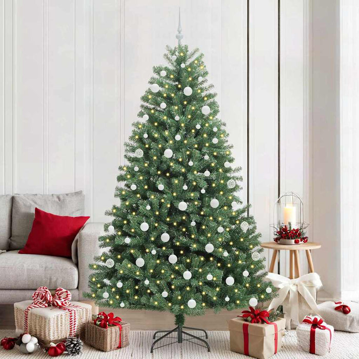 Brad de Crăciun artificial cu ramuri articulare Verde 210 cm - WALTI WALTI