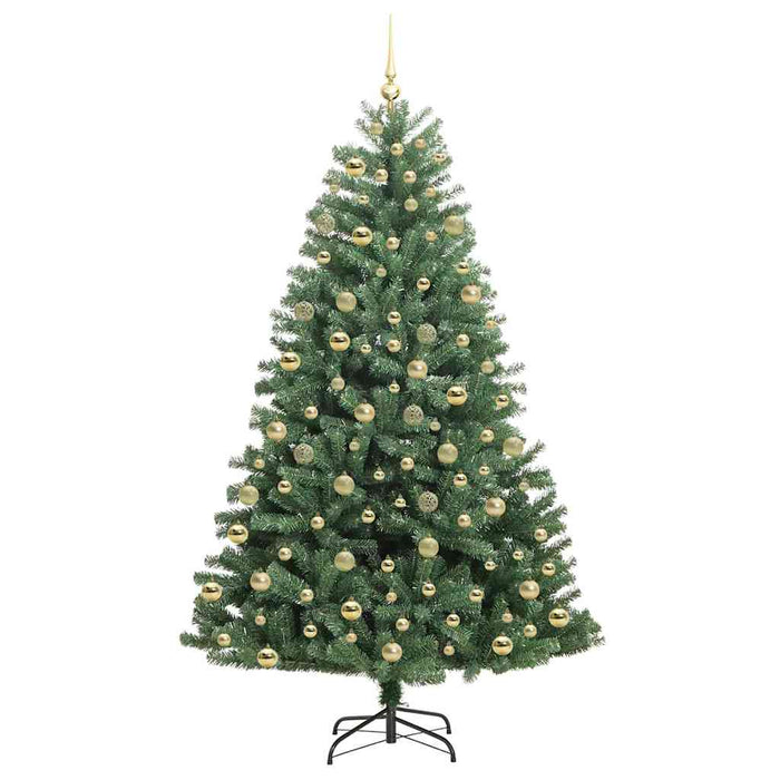 Brad de Crăciun artificial cu ramuri articulare Verde 210 cm WALTI