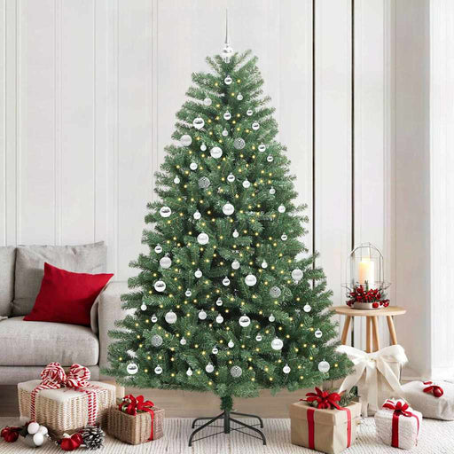 Brad de Crăciun artificial cu ramuri articulare Verde 210 cm - WALTI WALTI