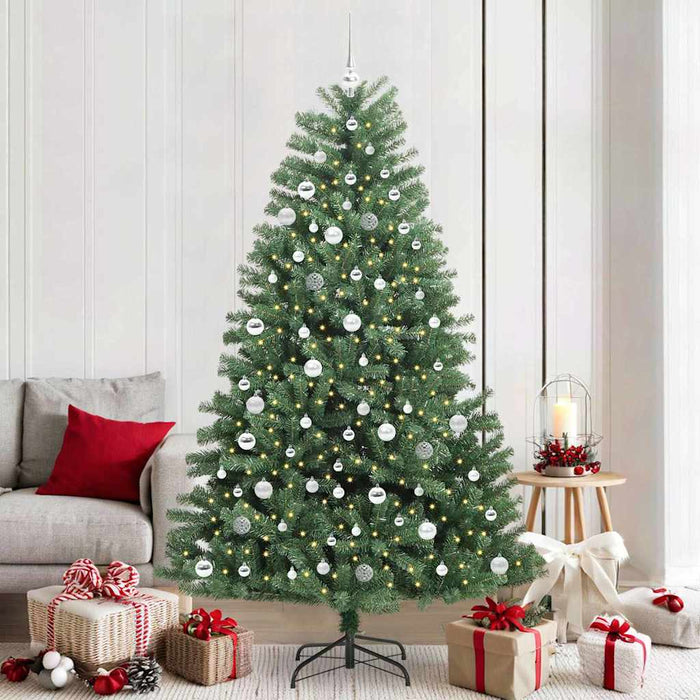 Brad de Crăciun artificial cu ramuri articulare Verde 210 cm WALTI
