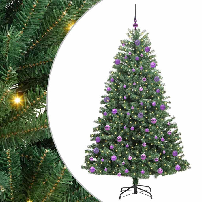 Brad de Crăciun artificial cu ramuri articulare Verde 210 cm - WALTI WALTI