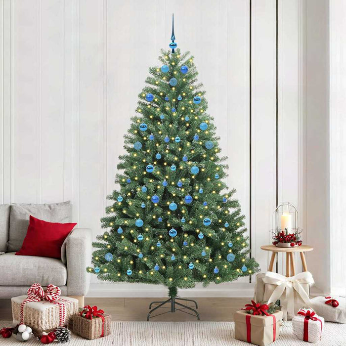 Brad de Crăciun artificial cu ramuri articulare Verde 210 cm - WALTI WALTI
