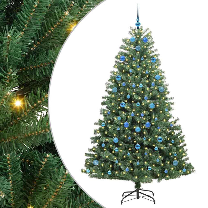 Brad de Crăciun artificial cu ramuri articulare Verde 210 cm - WALTI WALTI