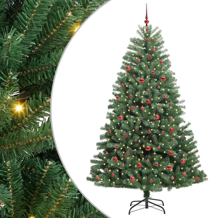 Brad de Crăciun artificial cu ramuri articulare Verde 240 cm - WALTI WALTI
