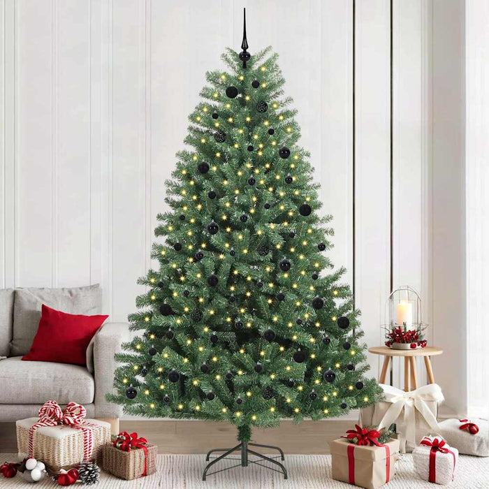 Brad de Crăciun artificial cu ramuri articulare Verde 240 cm - WALTI WALTI
