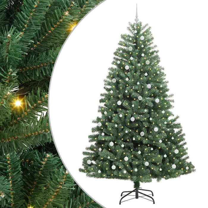 Brad de Crăciun artificial cu ramuri articulare Verde 240 cm - WALTI WALTI