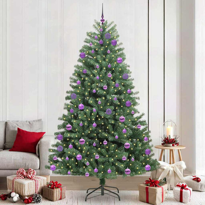 Brad de Crăciun artificial cu ramuri articulare Verde 240 cm - WALTI WALTI