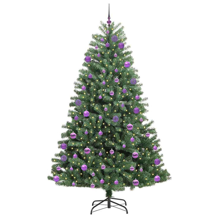 Brad de Crăciun artificial cu ramuri articulare Verde 240 cm - WALTI WALTI