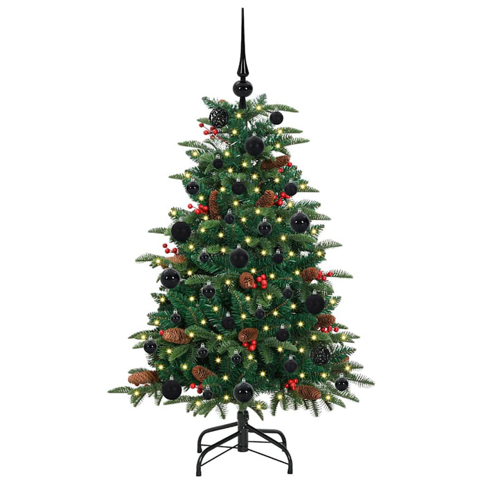 Brad de Crăciun artificial Verde 120 cm PVC și metal și plastic WALTI