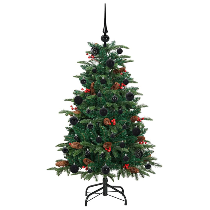 Brad de Crăciun artificial Verde 120 cm PVC și metal și plastic WALTI