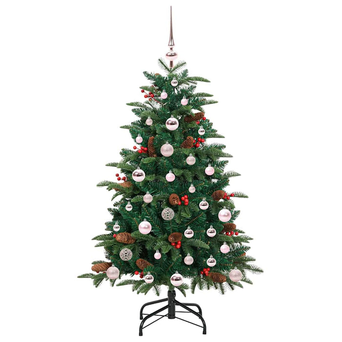 Brad de Crăciun artificial Verde 120 cm PVC și metal și plastic WALTI