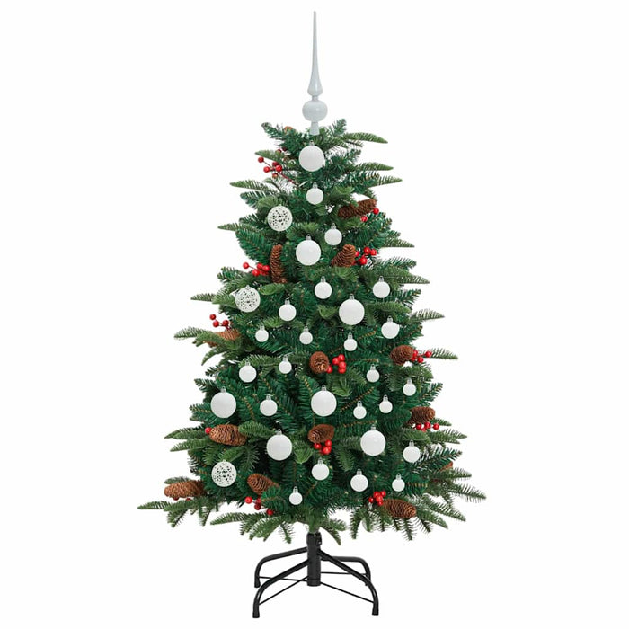 Brad de Crăciun artificial Verde 120 cm PVC și metal și plastic WALTI