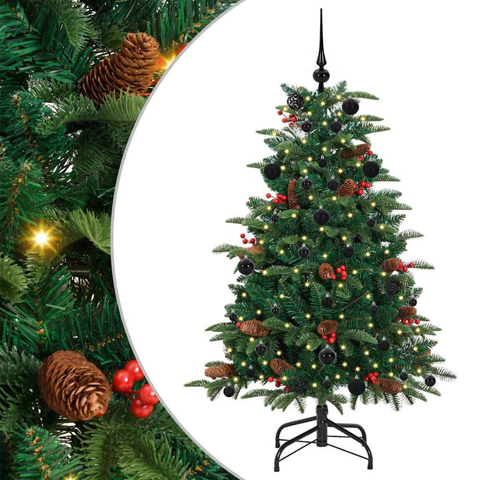 Brad de Crăciun artificial Verde 150 cm PVC și metal și plastic - WALTI WALTI