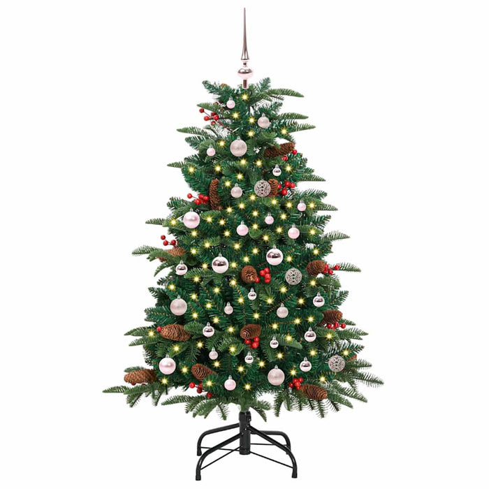 Brad de Crăciun artificial Verde 150 cm PVC și metal și plastic - WALTI WALTI
