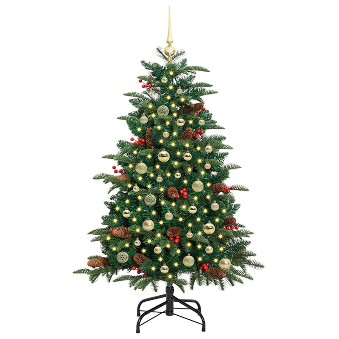 Brad de Crăciun artificial Verde 150 cm PVC și metal și plastic - WALTI WALTI