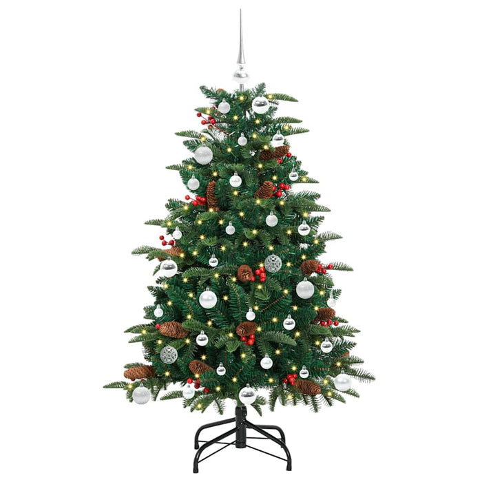 Brad de Crăciun artificial Verde 150 cm PVC și metal și plastic - WALTI WALTI