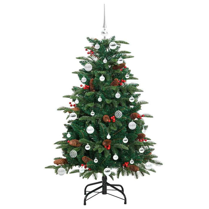 Brad de Crăciun artificial Verde 150 cm PVC și metal și plastic - WALTI WALTI