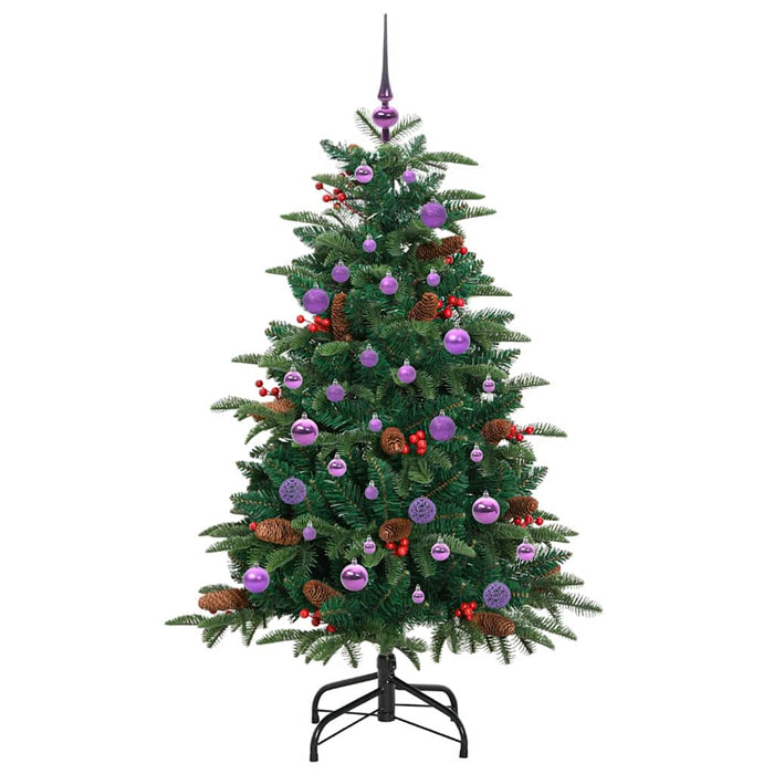 Brad de Crăciun artificial Verde 150 cm PVC și metal și plastic - WALTI WALTI