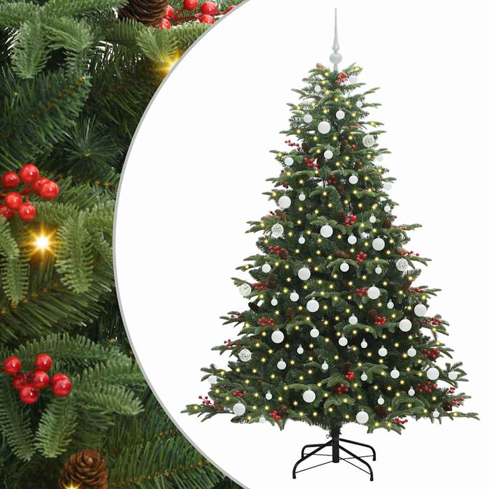 Brad de Crăciun artificial Verde 180 cm PVC și metal și plastic - WALTI WALTI