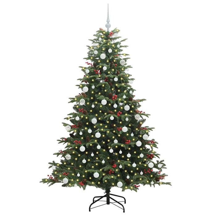 Brad de Crăciun artificial Verde 180 cm PVC și metal și plastic - WALTI WALTI