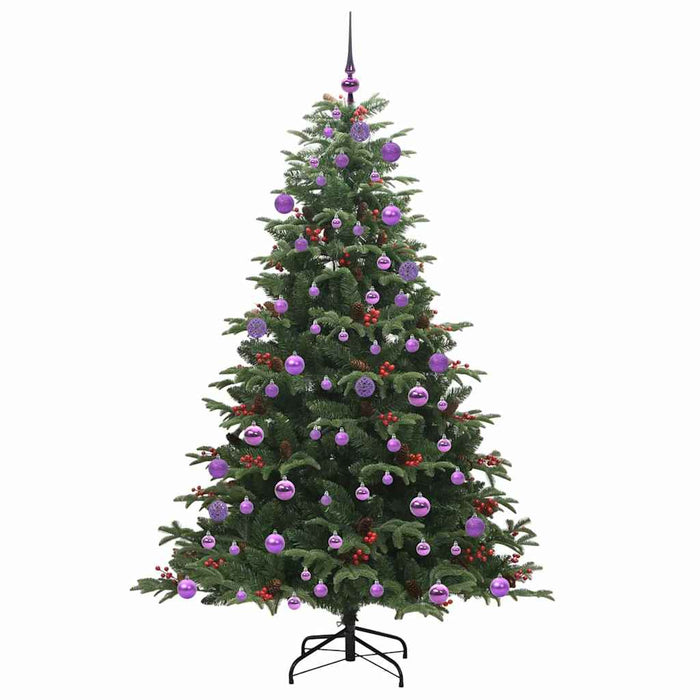 Brad de Crăciun artificial Verde 180 cm PVC și metal și plastic - WALTI WALTI
