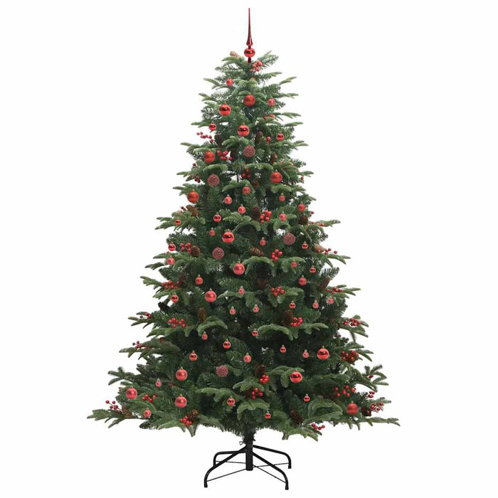 Brad de Crăciun artificial Verde 210 cm PVC și metal și plastic WALTI