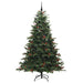 Brad de Crăciun artificial Verde 210 cm PVC și metal și plastic - WALTI WALTI