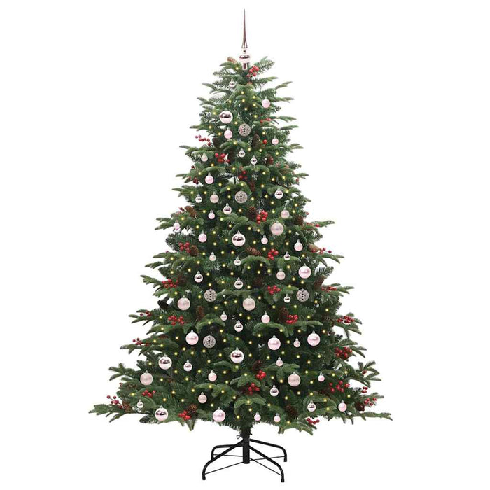 Brad de Crăciun artificial Verde 210 cm PVC și metal și plastic - WALTI WALTI