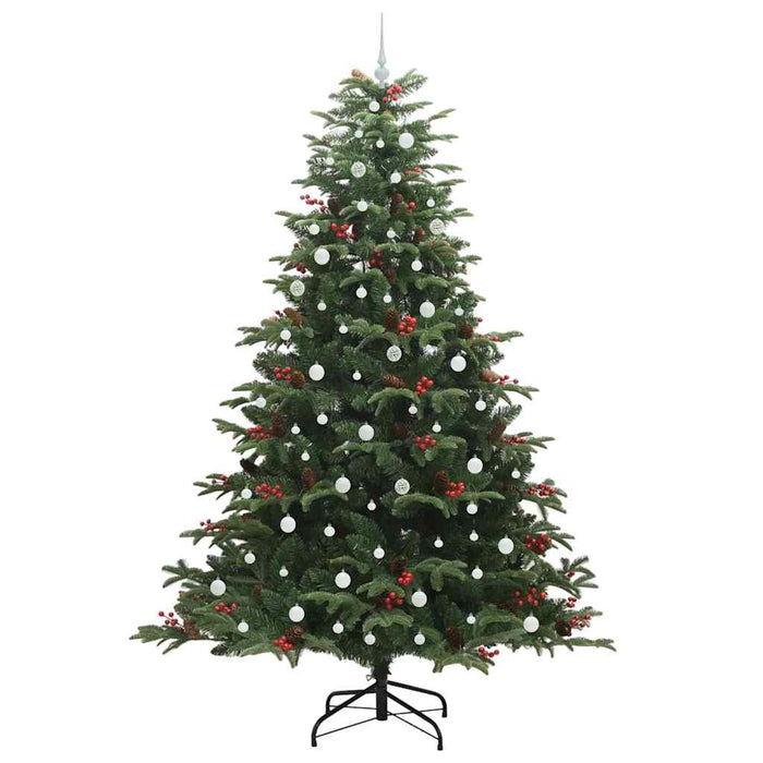 Brad de Crăciun artificial Verde 240 cm PVC și metal și plastic - WALTI WALTI