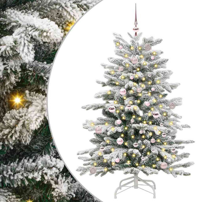 Brad de Crăciun artificial cu ramuri articulare Alb 150 cm - WALTI WALTI
