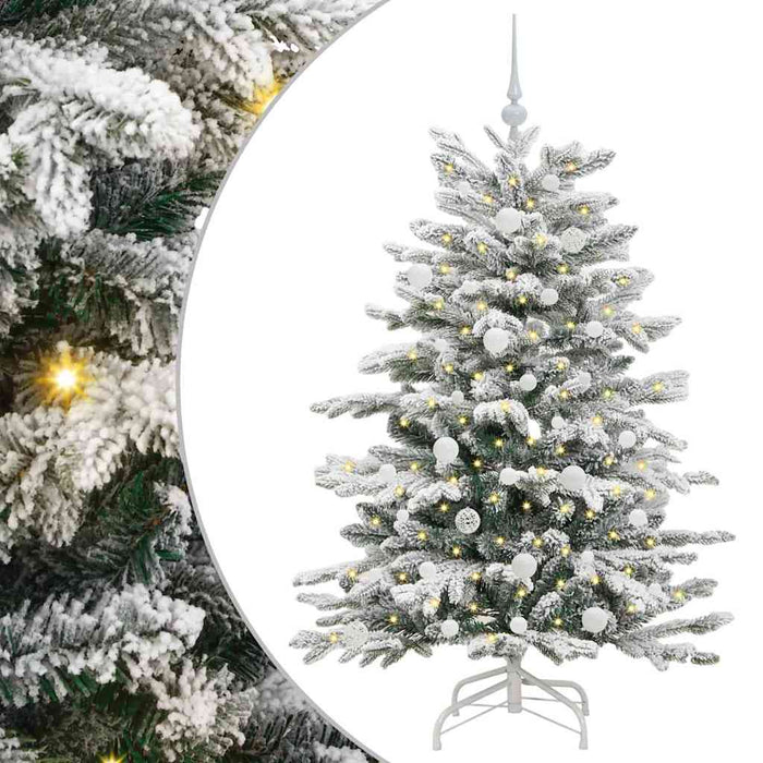 Brad de Crăciun artificial cu ramuri articulare Alb 150 cm - WALTI WALTI