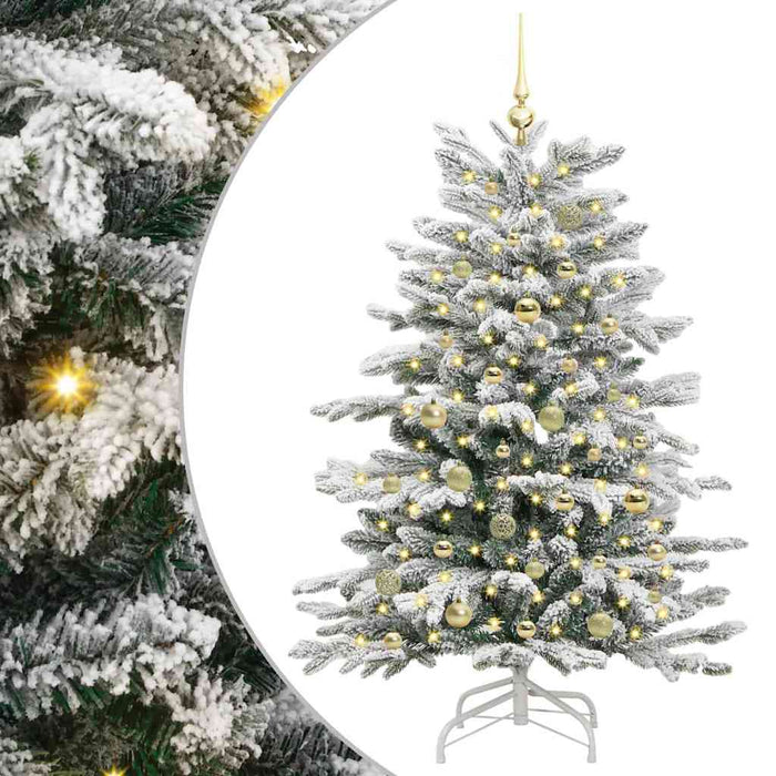 Brad de Crăciun artificial cu ramuri articulare Alb 150 cm - WALTI WALTI